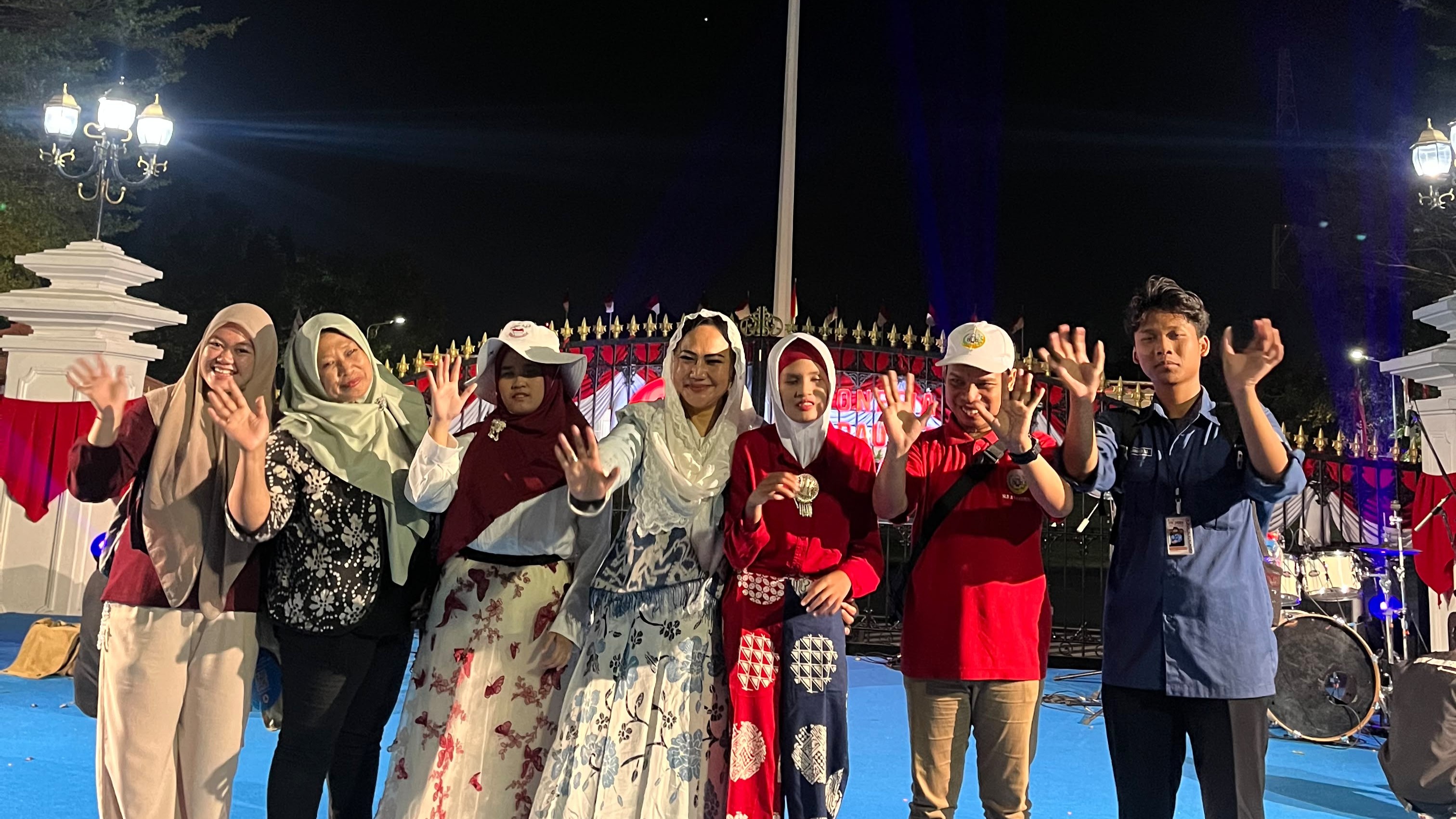 Partisipasi antusias peserta parade inklusi di Jalan Malioboro